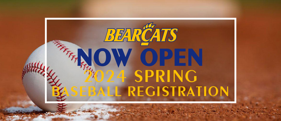 Register for Spring Baseball today!