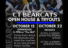 Bearcat Open House & Tryouts