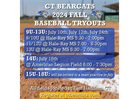 Fall Baseball Tryouts